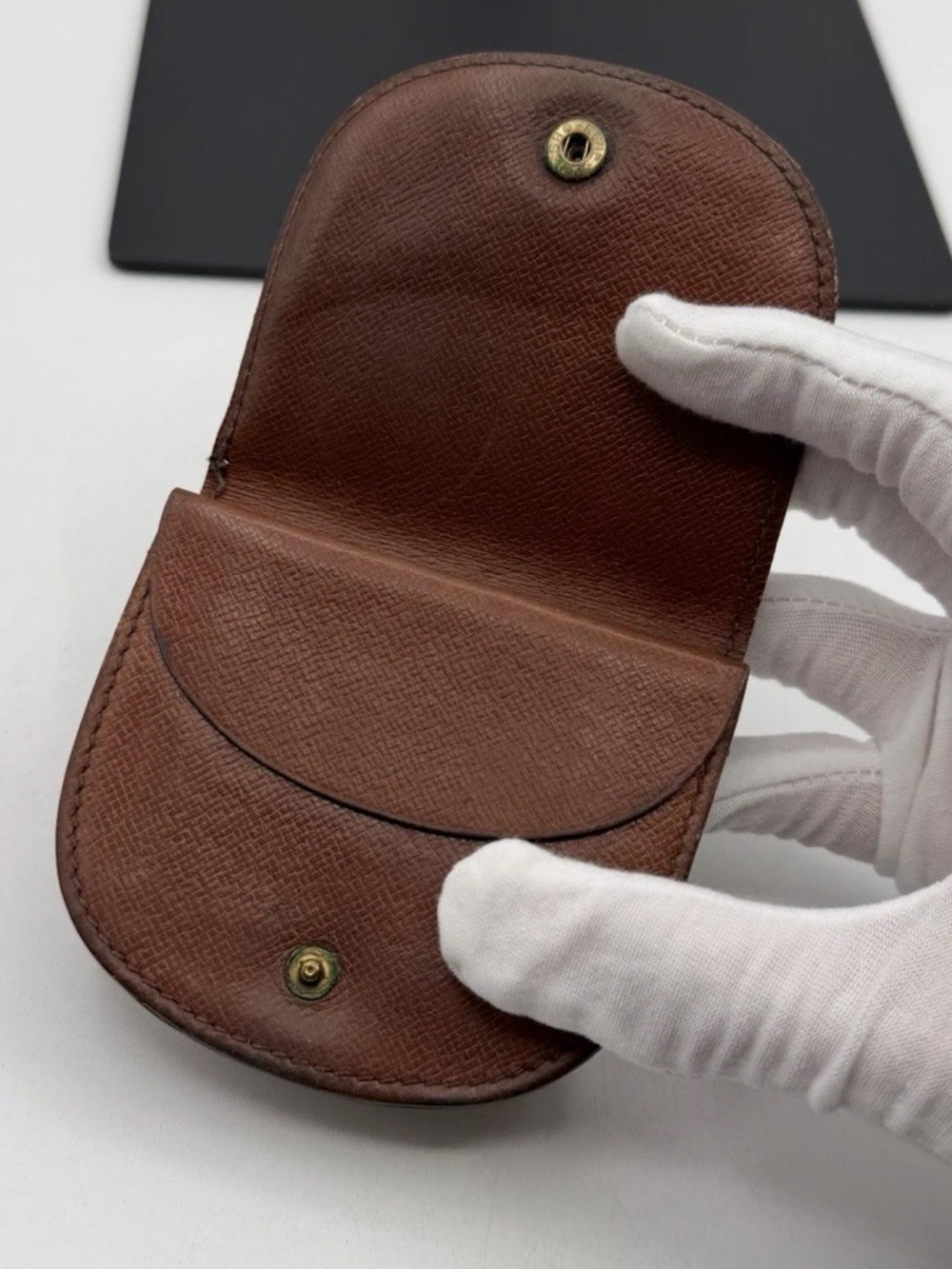 Louis Vuitton Monogram Canvas Coin Pouch - Brown - Picture 3 of 10